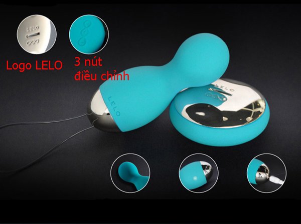 Trứng rung Lelo Hula Bead silicone y tế si&ecirc;u mềm an to&agrave;n