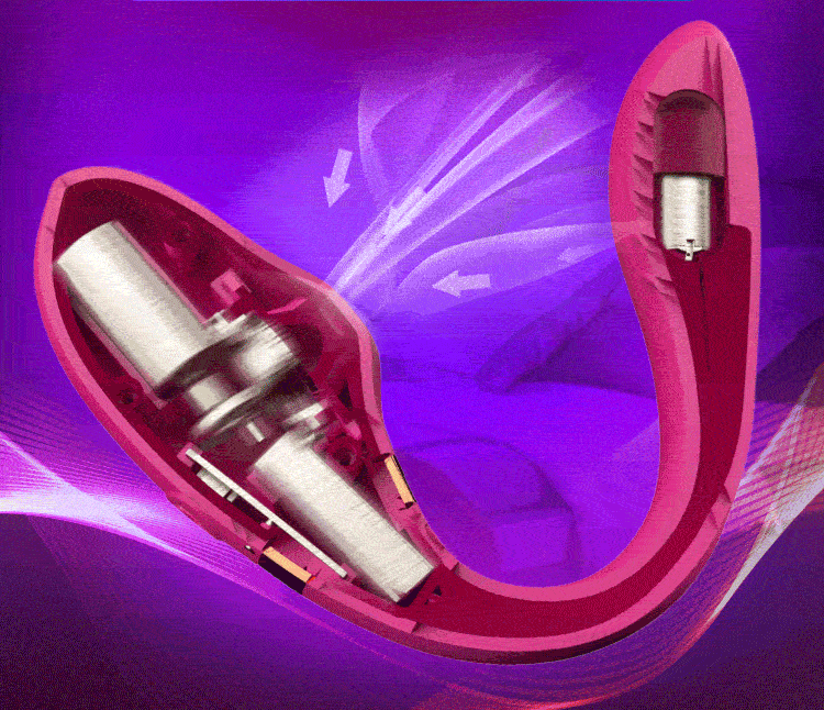 Dibe G-Spot ALVA nhỏ gọn cong hình chữ C, kích thích đa điểm