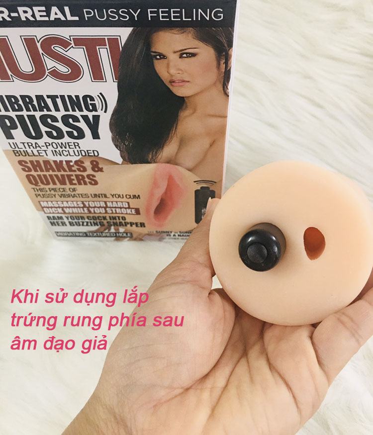 &Acirc;m đạo giả Hustler USA thiết kế m&ocirc; phỏng tự nhi&ecirc;n c&oacute; rung k&iacute;ch th&iacute;ch