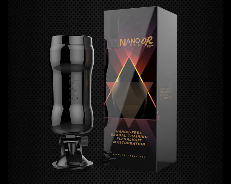 Cốc thủ d&acirc;m gắn tương Nano Original Real đen 