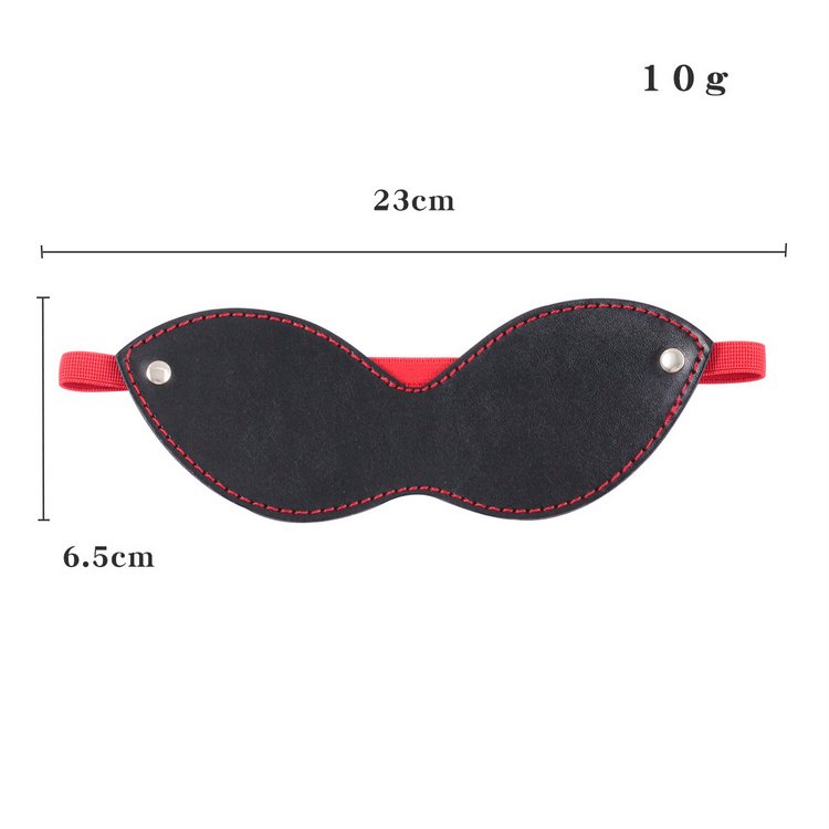Bịt mắt da phong cách Cosplay màu đen dùng trong phòng the