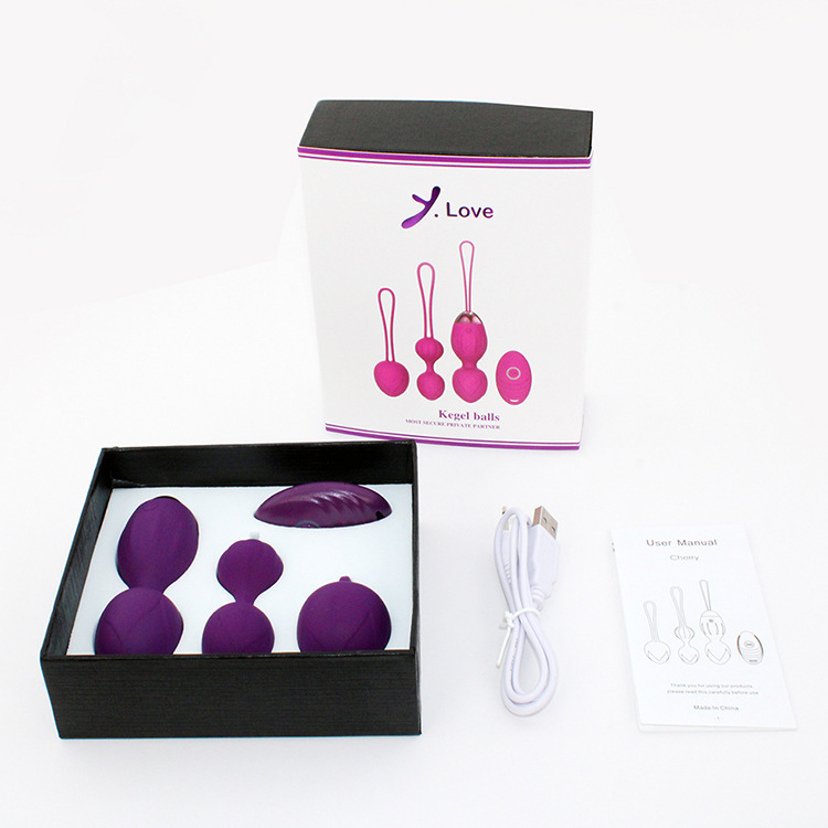 Bộ bóng tập Kegel se khít âm đạo có rung