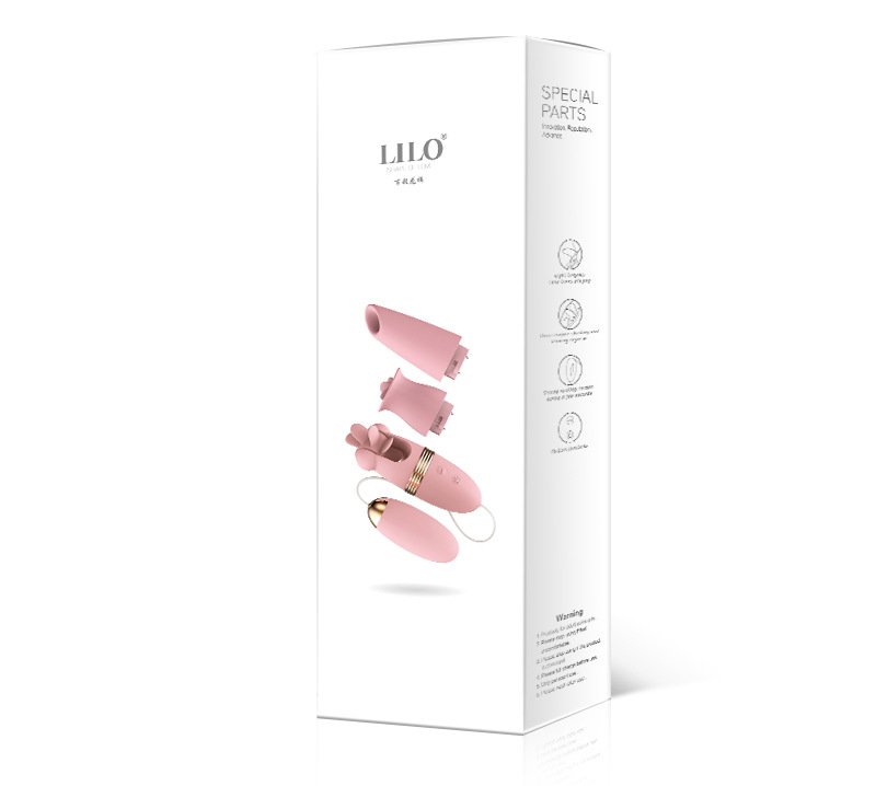 Sextoy liếm hút Lilo kèm trứng rung 4 trong 1