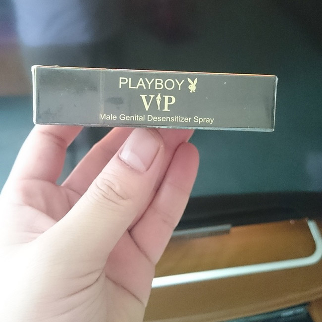 Xịt chống xuất tinh sớm Playboy Vip m&ugrave;i bạc h&agrave;.
