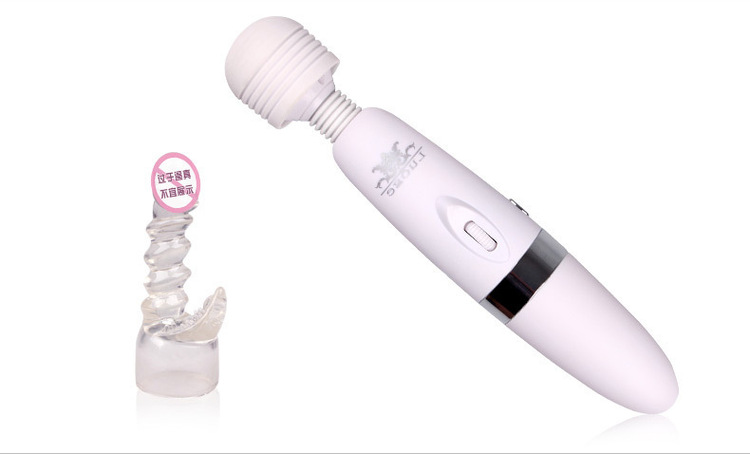 Chày rung siêu cao cấp Louge 2 trong 1 đầu massage xoay 360 độ