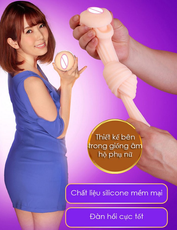 L&otilde;i silicone mềm mịn của cốc thủ d&acirc;m Leten, gờ nổi k&iacute;ch th&iacute;ch dương vật.