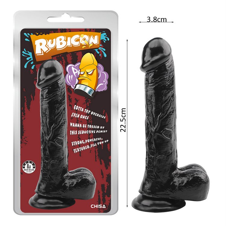 Cốc hút siêu mạnh giúp dương vật giả Rubicon bám chắc trên tường hoặc sàn.