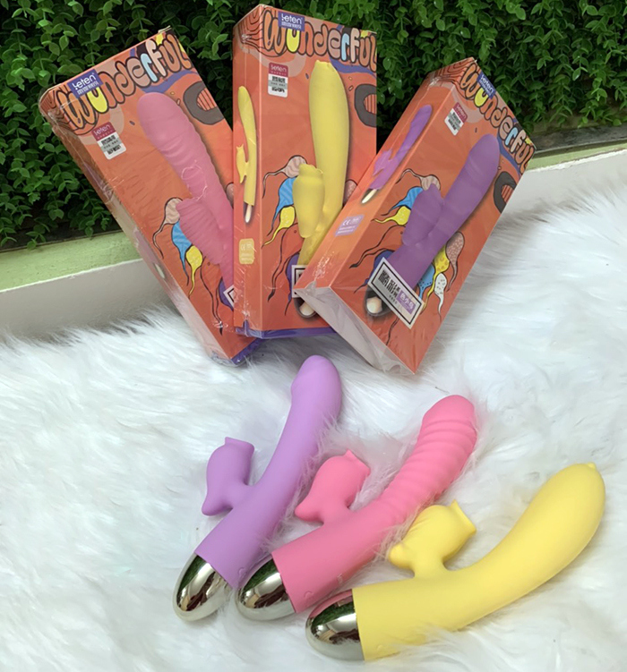 Sextoy Leten rung b&uacute; liếm c&oacute; nhiệt độ d&agrave;nh cho nữ v&agrave; cặp đ&ocirc;i