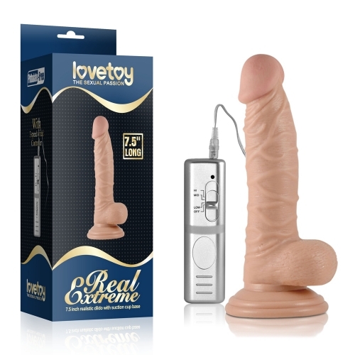 Dương vật giả Lovetoy có rung Long 3 tần số rung cực đã