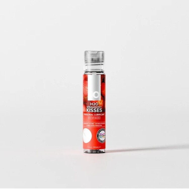 Gel quan hệ bằng miệng JO H2O Strawberry Kisses hương d&acirc;u t&acirc;y ngọt ng&agrave;o