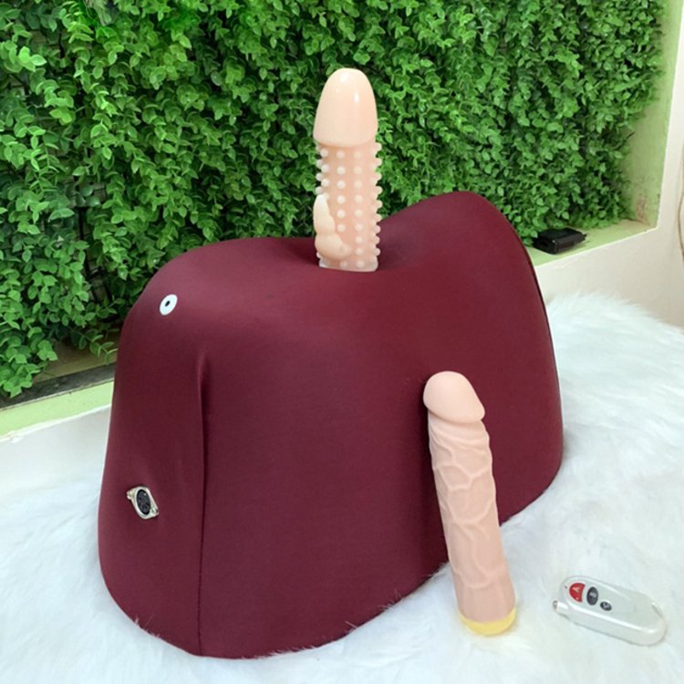 Máy thủ dâm tự động ghế được trang bị 2 đầu dương vật