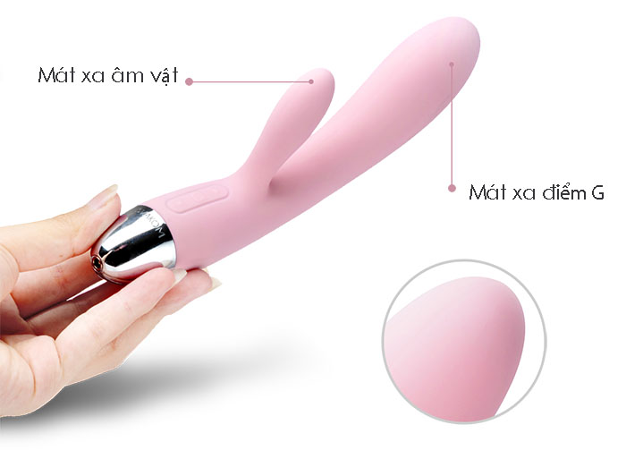 M&aacute;y m&aacute;t xa cao cấp SVAKOM Alice rung k&eacute;p th&ocirc;ng minh