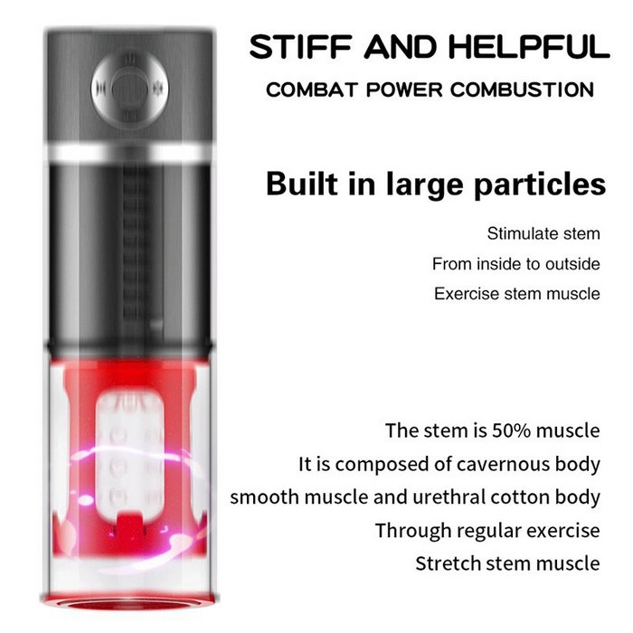 Hệ thống h&uacute;t s&acirc;u v&agrave; xoay tốc độ cao của YEAN Man PowerUp m&ocirc; phỏng blowjob thật