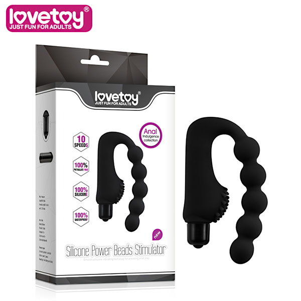 Máy rung hậu môn Lovetoy chất liệu polymer y tế cao cấp an toàn cho người dùng