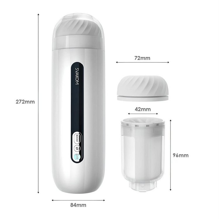 L&otilde;i silicon y tế mềm mại của m&aacute;y thủ d&acirc;m Svakom Dylan