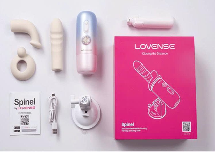 Sản phẩm Lovense Spinel chống nước IPX6, dễ vệ sinh, pin trâu lên đến 257 phút sử dụng.