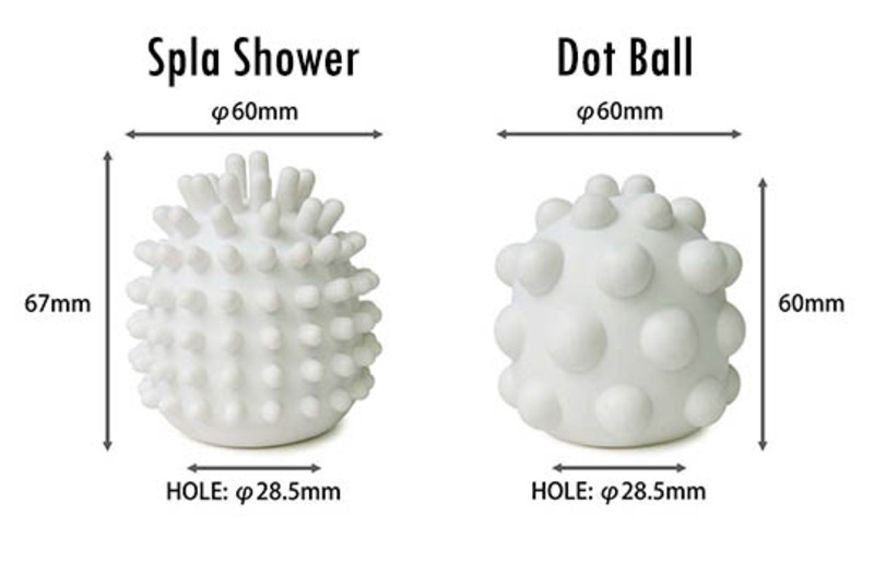 Phụ kiện massage Dot Ball Pink Denma