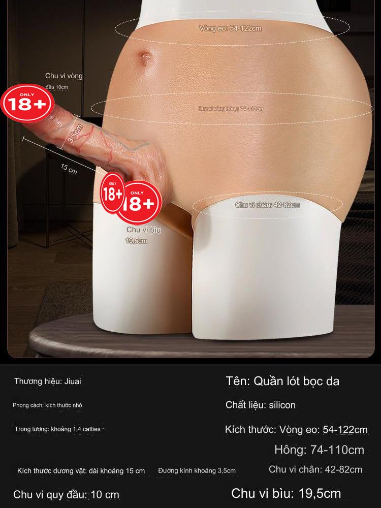 Quần liền da dương vật với k&iacute;ch thước kh&aacute; nhỏ 3.5cm*15 cm