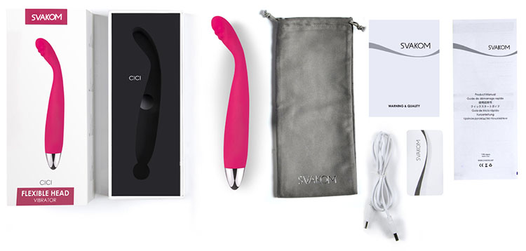 Svakom Cici chống nước 100% pin sạc USB cao cấp