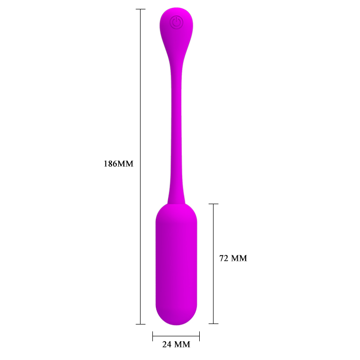Trứng rung Pretty Love Lechies thiết kế d&agrave;i 18.6cm dễ sử dụng