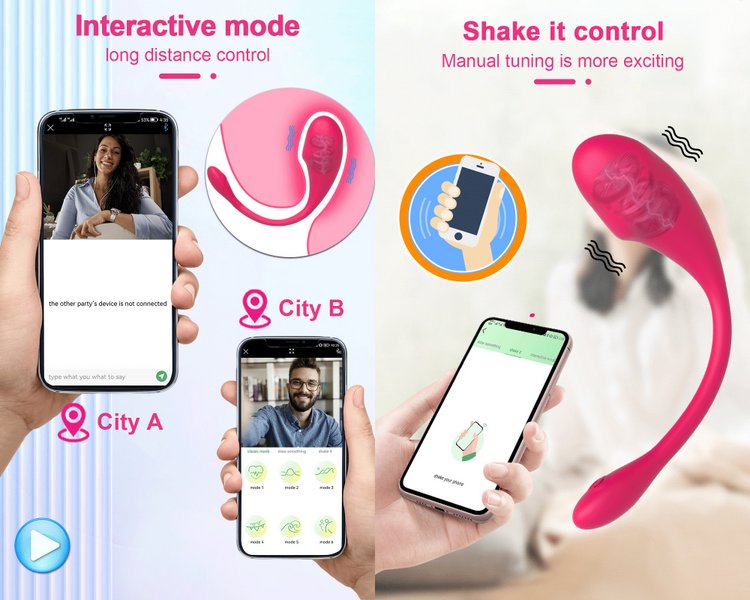 Trứng rung Yoyo điều khiển qua app Lovespouse đeo quần l&oacute;t k&iacute;n đ&aacute;o