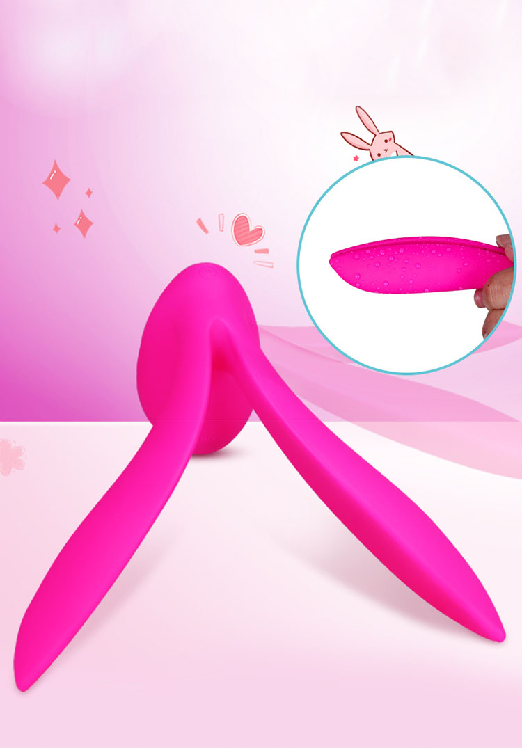 Trứng rung máy massage điểm g tai thỏ