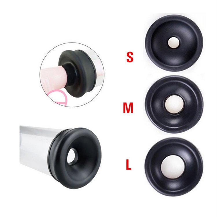 V&ograve;ng đệm silicon mềm size M v&agrave; L d&agrave;nh cho m&aacute;y tập to dương vật