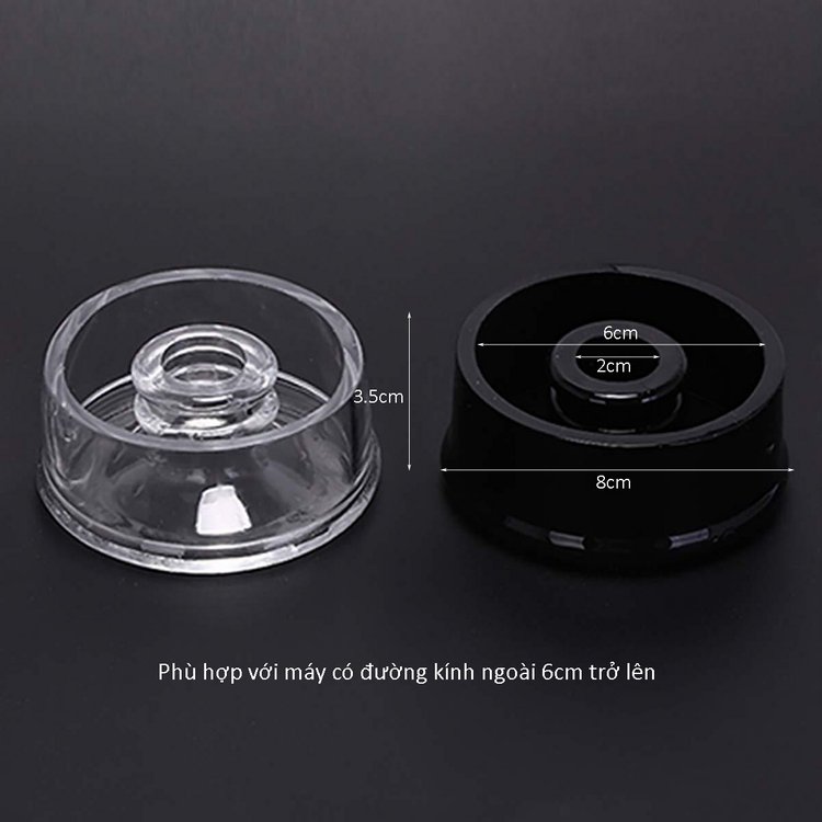 Miếng l&oacute;t TPE tiếp x&uacute;c miệng ống m&aacute;y tập dương vật &ndash; đường k&iacute;nh trong 60mm